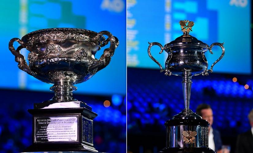 Aus-Oepn-trophies & Australian Open Titles & Prize Money